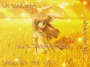Anime Girl- Oh sunlight...