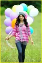 Selena Gomez happy