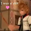 roxas luvs stick