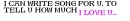 Song about love