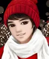 Boy holiday doll