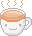 Orange Teacup Pixel
