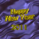 happy new year 2011 background