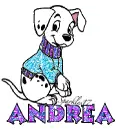 101 Dalmation Puppy - Andrea