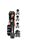 Punk Rocker Doll