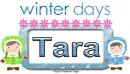 Winter days Tara