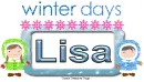 Winter days Lisa