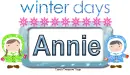 Winter days Annie