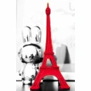 eifel tower red