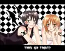 Luffy and Nami