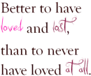 Love and Lose