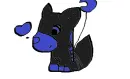 Blue Balloon CS Dog