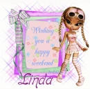 Wishing you a happy weekend-Linda