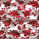 red rose silk love background