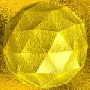 GOLD DIAMOND SPHERE