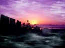 BEAUTIFUL SUNSET FOG ILLUSION