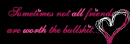 Girl saying