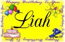 Happy Birthday - Liah - february - bir
