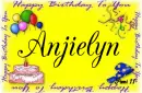 Happy Birthday -Anjielyn - february - bir