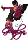 pink butterfly - genalyn