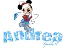 Ice Skating Mickey Mouse