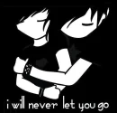 I will never let you go