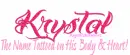 Krystal Tattooed on His heart