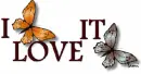 I love it - butterfly