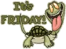 It's friday turtle