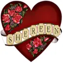 floral heart Shereen