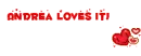Heart - Andrea loves it