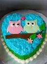 Kawaii Owls Cake