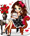 Girl With White Kitten