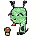 Glittery gir