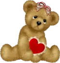 bear with a heart
