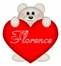BEAR WITH THE NAME FLORENCE