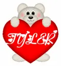 BEAR WITH THE NAME TYLER