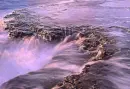 ANIMATED PURPLE WATER FALL