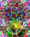 COOL ANIMATED FLOWER VASE