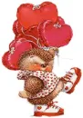 BEAR WITH HEARTS