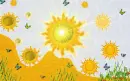 Animated suns