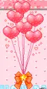 Kawaii Heart Ballons