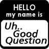 Hello my name is...