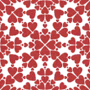 glitter red heart love background