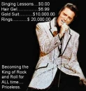 Elvis meets Master card