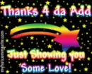 thank for the add