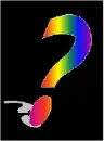 Rainbow Question Mark
