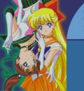 Sailor Venus and Sailor Jupiter