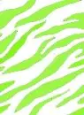 Green zebra print