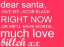 Dear Santa..